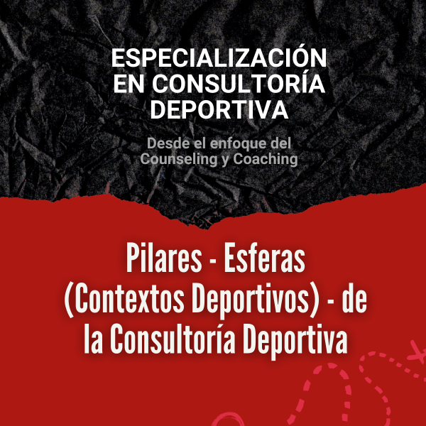 Clase 2: Pilares - Esferas de la Consultoria Deportiva