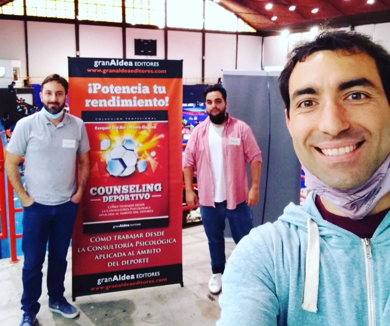 DAMI MAURO Y FRANCISCO EN EL CENARD